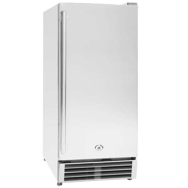 Refrigerador compacto para exteriores Maxx Ice MCR3U-OHC, en acero inoxidable