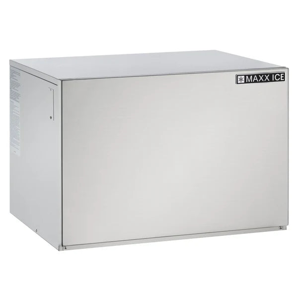 Maxx Ice MIM600B Modular Ice Machine, 30"W, 602 lbs, Full Dice Cubes, in Stainless Steel - Bin Not Included