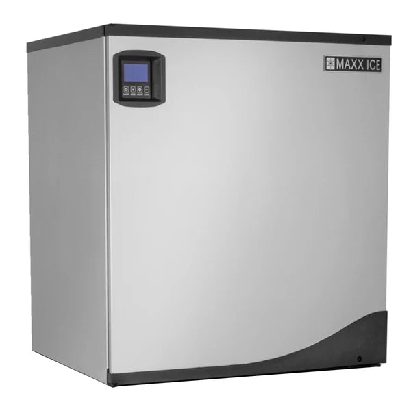 Maxx Ice MIM1000NH-B470N Intelligent Series Modular Ice Machine, 30"W, 1000 lbs, Half Dice Cubes, in Stainless Steel