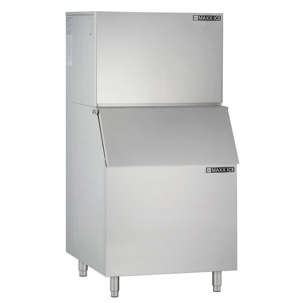 Maxx Ice MIM452B Modular Ice Machine, 30"W, 460 lbs w/400 lb Storage Bin, in Stainless Steel