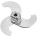 Sirman LF0221A06131111 Hub with 3 Serrated Blades for Katana 6 Bowl Cutter - Top Restaurant Supplies