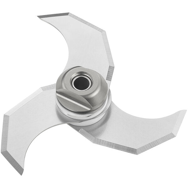 Sirman LF0221A12232523 Hub with 3 Smooth Blades for Katana 12 PTO Bowl Cutter - Top Restaurant Supplies