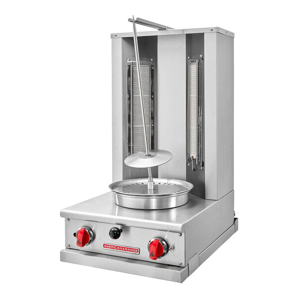 American Range AVB-2 20" Liquid Propane Vertical Broiler - 65 lb. Capacity, 40,000 BTU