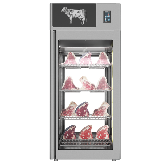 Omcan MM-IT-900-SS-AV Meat Maturation Cabinet 3.0 900l Capacity All View Stainless Steel 220v/60/1 Cqpsus