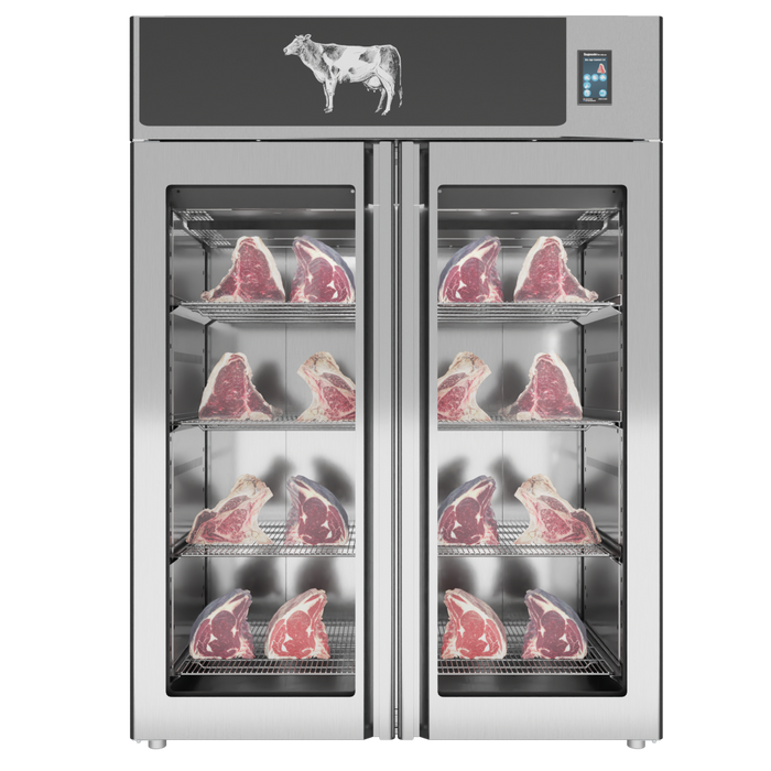 Omcan MM-IT-1400-TW Meat Maturation Cabinet 3.0 1400l Capacity Standard Glass Door Stainless Steel 220v/60/1 Cqpsus