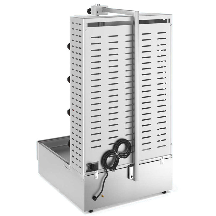 Cookline 4G Gas Vertical Gyro Shawarma Broiler, 52,000 BTU, 120 lb Capacity