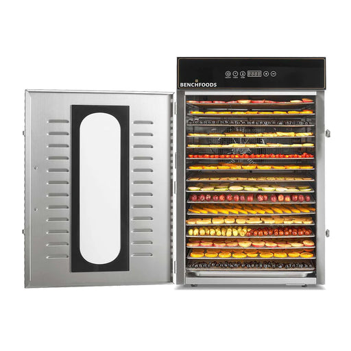 BenchFoods 16CUD - Food Dehydrator - 1 Zone / 16 Tray / 27.5 sq. ft Tray Area - Top Restaurant Supplies