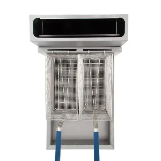 Pitco 65C+S Stainless Steel Natural Gas Floor Fryer - 150,000 BTU, 65-80 lb. - toprestaurantsupplies.com