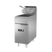 Asber AEF-50S NG 50 Lbs. Stainless Steel Natural Gas Fryer - 114,000 BTU - Top Restaurant Supplies