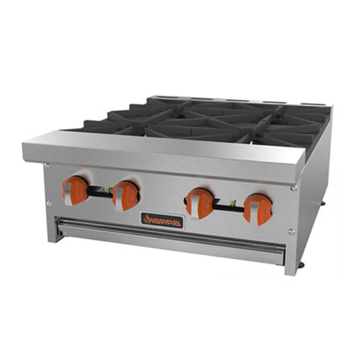 SIERRA SRHP-4-24 GAS HOT PLATE 24 in NATURAL GAS - Top Restaurant Supplies