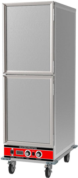 Bevles - Economy Full Size Solid Dutch Double Door Insulated Proofing Holding Cabine t - HPIDS-6834