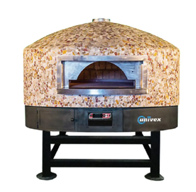 Univex Dome59rt Stone Hearth Rotating Deck Dome Oven - Top Restaurant Supplies