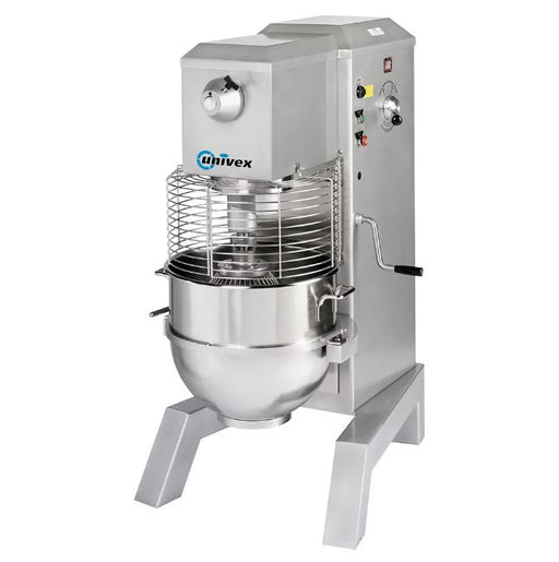 Univex Srm80+ 80 Qt., Mixer Floor Model, 3 Hp, Ss Bowl - 208-240/60/1 - Top Restaurant Supplies