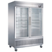 Dukers D55F-GS2  Bottom Mount (2) Two Glass Door Freezer 55 1/8″ x 32 5/8″ x 80 3/8″ - Top Restaurant Supplies