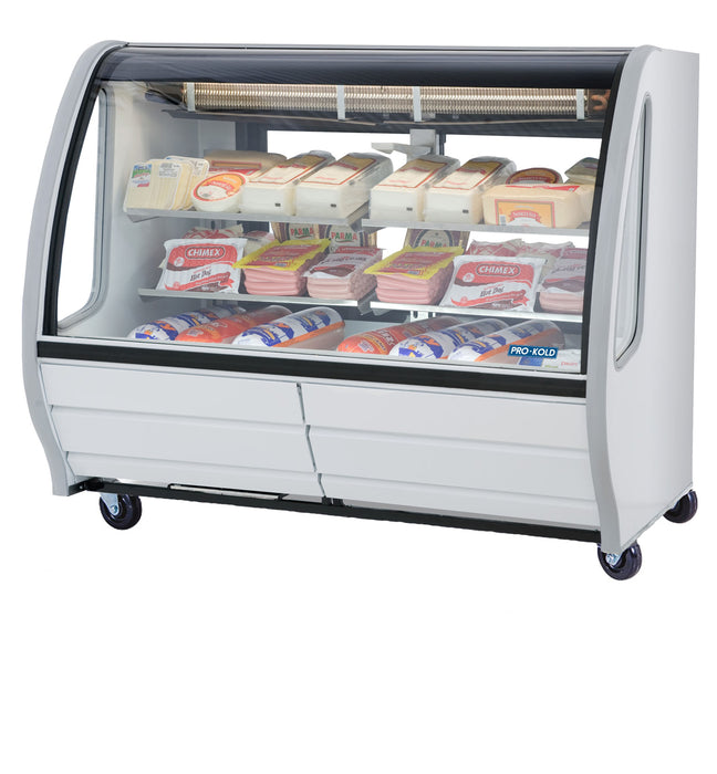 Pro-kold DDC60 Refrigerated 56” Display Case - TOP RESTAURANT SUPPLIES