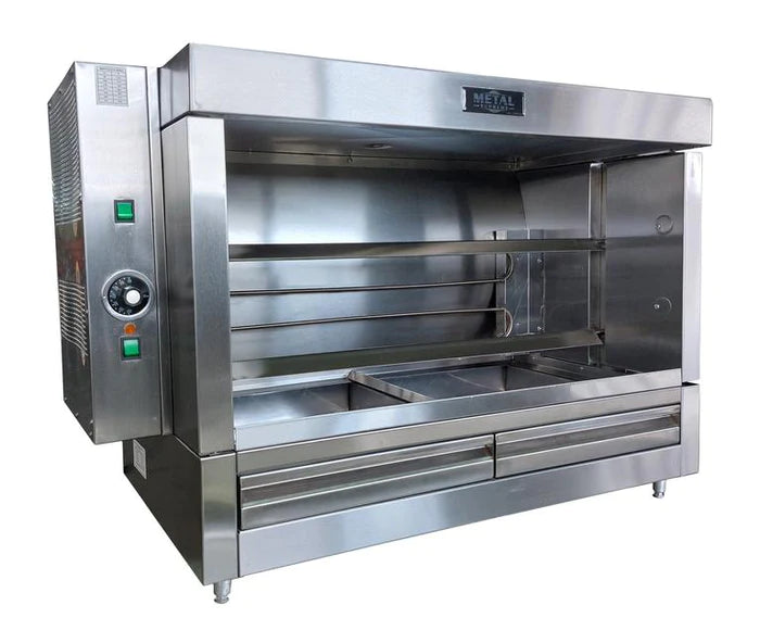 Metal Supreme FRE2VE Chicken Rotisserie - 10 Chickens - Electric - Top Restaurant Supplies