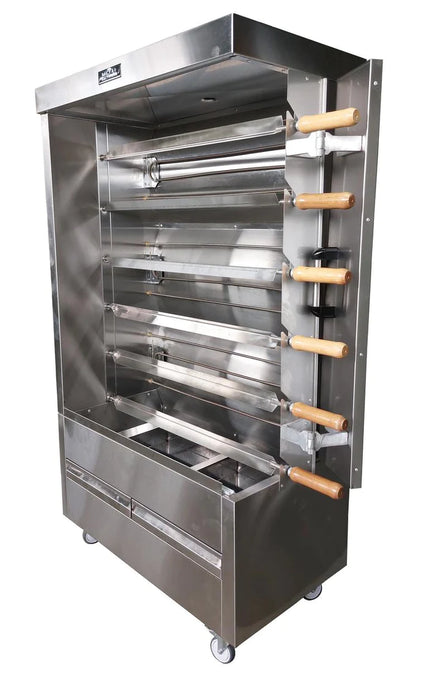 Metal Supreme FRE6VE Chicken Rotisserie - 30 Chickens - Electric - Top Restaurant Supplies