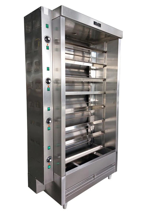 Metal Supreme FRE8VE - Electric Chicken Rotisserie - 40 Chickens - Top Restaurant Supplies