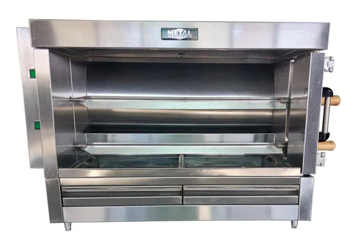 Metal Supreme FRG2VE Chicken Rotisserie -10 Chickens - Gas - Top Restaurant Supplies