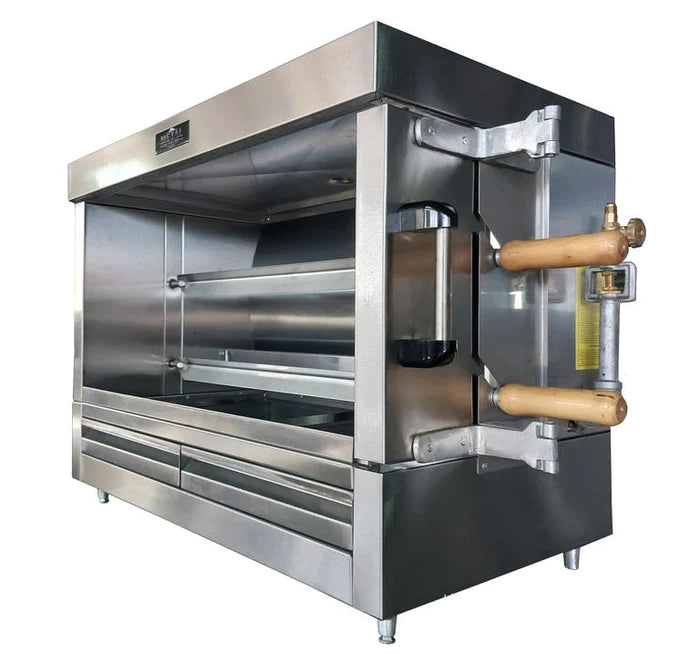 Metal Supreme FRG2VE Chicken Rotisserie -10 Chickens - Gas - Top Restaurant Supplies