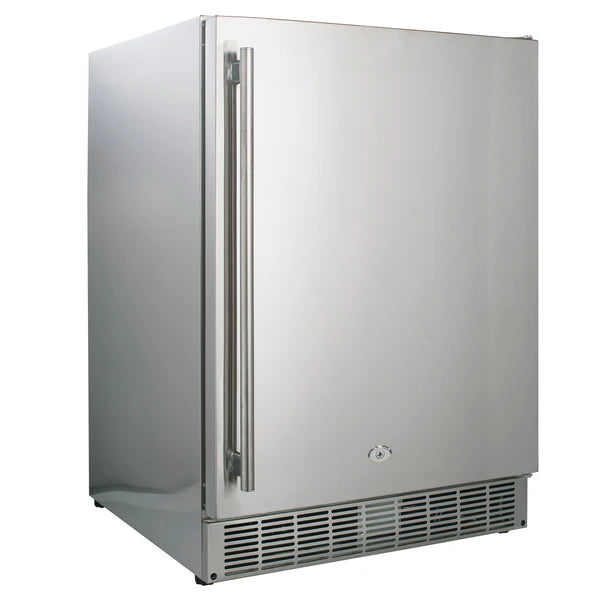 Refrigerador compacto para exteriores Maxx Ice MCR5U-OHC, en acero inoxidable