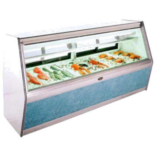 Marc Refrigeration MFC-12R 142" Seafood Case, Glass Front - Top Restaurant Supplies