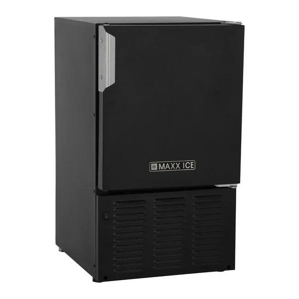 Maxx Ice MMAR25B Compact Marine Ice Machine / Boat Ice Maker in Black