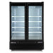 Maxx Cold MXGDM-50FBHC 54” Glass Door Merchandiser Freezer, Large Storage Capacity, Double Door - Top Restaurant Supplies