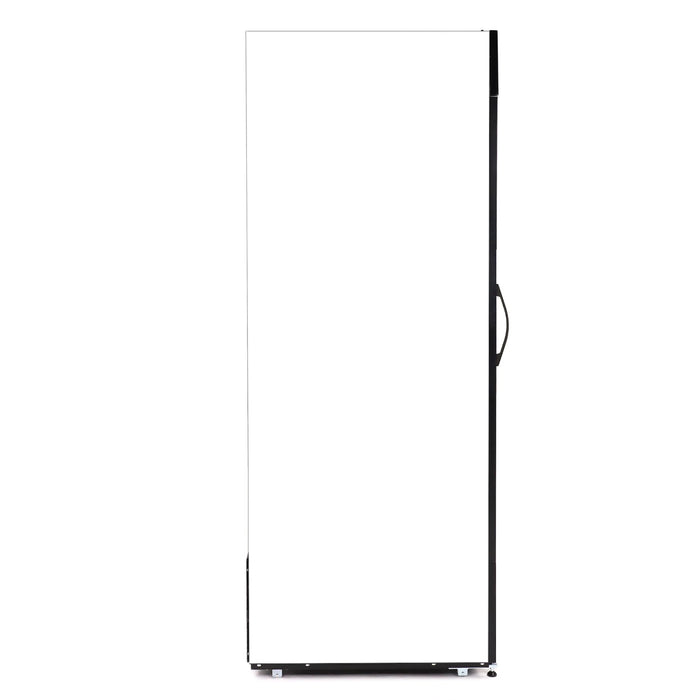 Maxx Cold MXM2-36RHC Narrow Width Glass Door Merchandiser Refrigerator, Double Door, White - Top Restaurant Supplies