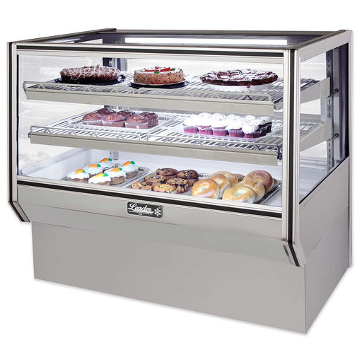 Leader NCBK77DRY Dry Non-Refrigerated Counter Bakery Case with 2 Shelves,  77"  - toprestaurantsupplies.com