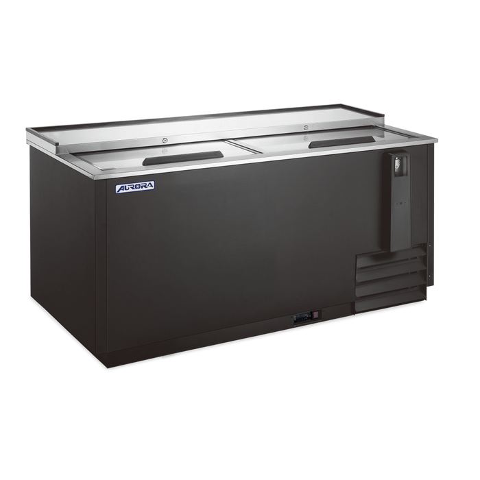 Omcan BB-CN-0014E-HC Aurora Beer Bottle Cooler 13.5 Cu Ft Capacity Reach In 115v/60/1 Cetlus/etl Sanitation