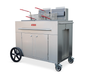 Omcan CE-CN-DOF LP Outdoor Portable Fryer Double Tank Propane 93,000 Btu Per Tank Cetlus/etl Sanitation