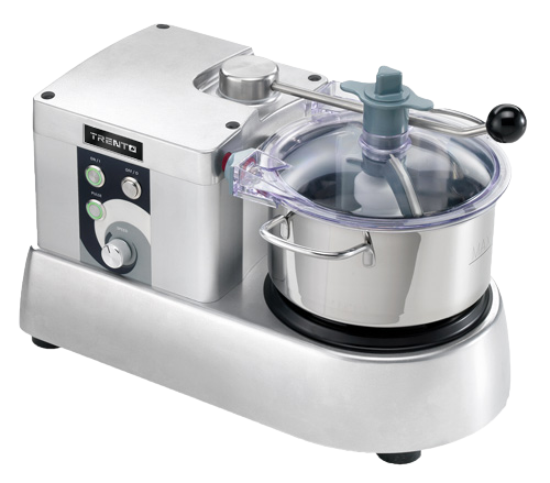 Omcan FP-IT-0004-VT Bowl Cutter 4 L/4 Qt 600-2800 Rpm 0.5 Hp/350 W 110v/60/1 Culus/etl Sanitation