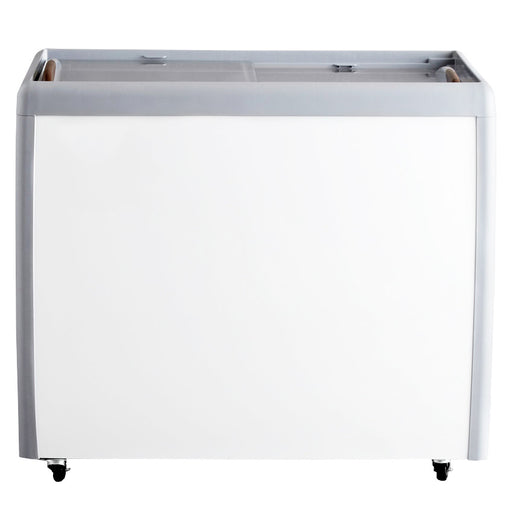 Omcan FR-CN-0260-R Freezer Ice Cream Reach In With Flat Glass Top 9.5 Cu Ft 110v/60/1  Cetlus/etls 