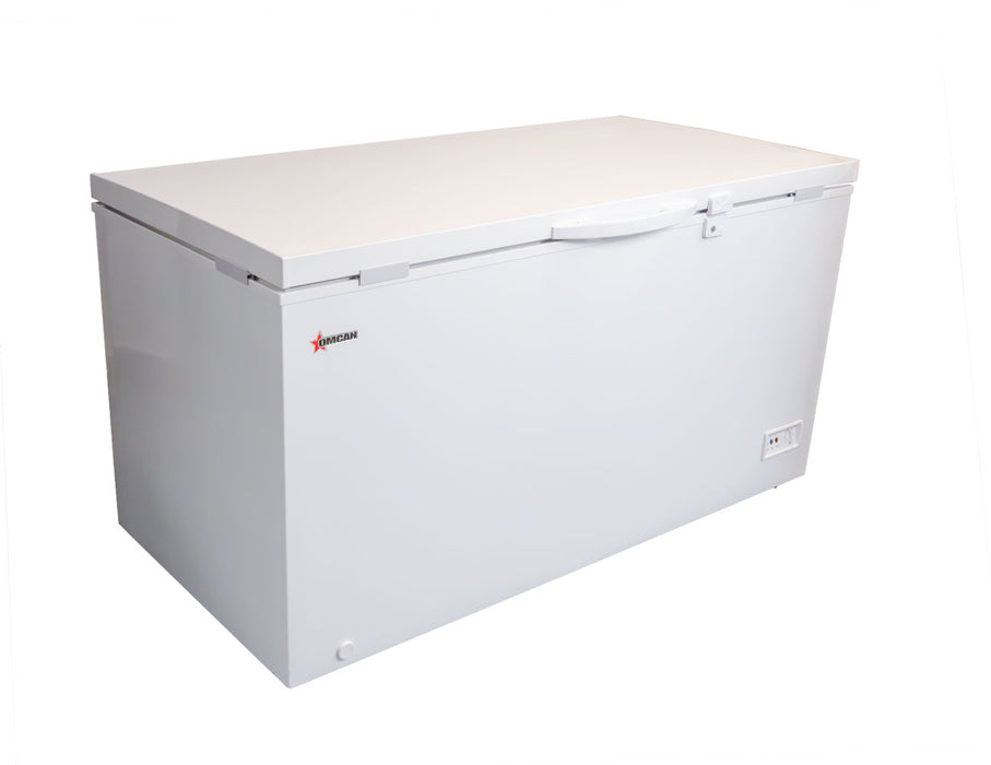 Omcan FR-CN-0445 Chest Freezer With Solid Flat Top 15.3 Cu Ft 110v/60/1 Cetlus/etls