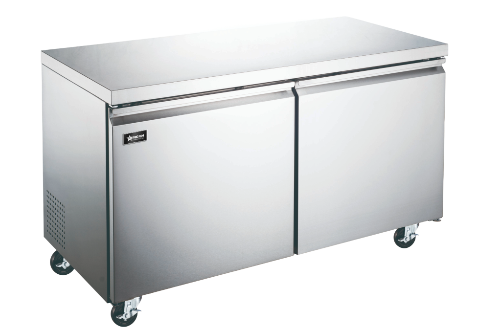 Omcan FR-CN-1219-HC Freezer Under Counter 48 Inch/1219mm 115v/60/1 Cetlus/etl Sanitation