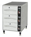 Omcan FW-CN-0003 Drawer Warmer Triple Narrow Freestanding 20-1/4x29x33-5/8 Inch/515x737x852mm 1350w 120v/60/1 Ul/nsf