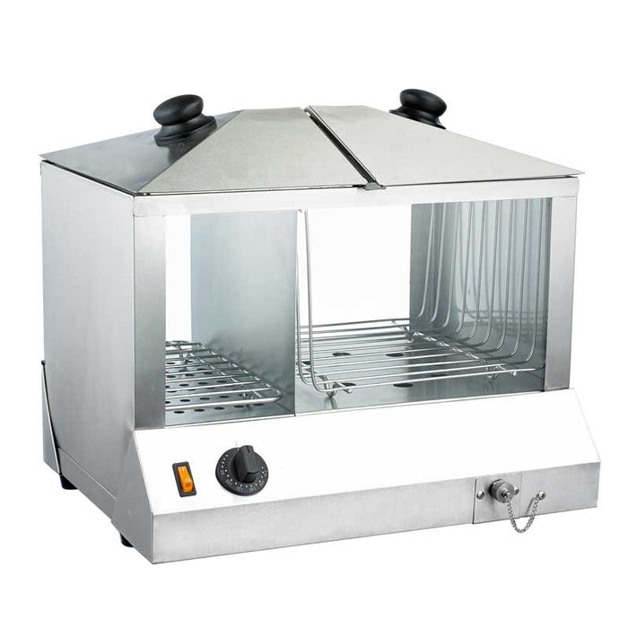 Omcan FW-CN-0100-H Hot Dog Steamer 100 Hot Dogs And 48 Buns 120v/60hz 1300w Cetlus/etl Sanitation