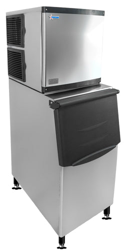 Omcan IC-CN-0329 Ice Maker Bin Capacity 275 Lb/125 Kg / Ice Yield 350lb/160kg Per Day 115v/60/1 Cetlus/etls/estar