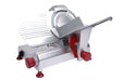 Omcan MS-IT-0250-I Meat Slicer Belt Driven Red 10 Inch/250mm Blade 0.35 Hp/261 W 110v/60/1 Cetlus