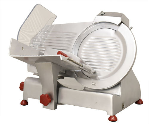 Omcan MS-IT-0275-IP Meat Slicer Belt Driven Red 11 Inch/275mm Blade 0.3 Hp/224 W 110v/60/1 Cetlus