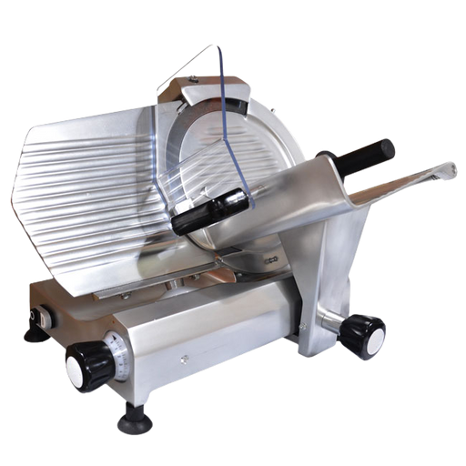 Omcan MS-IT-0300-C Meat Slicer Belt Driven Black 12 Inch/300mm Blade 0.35 Hp/261 W 110v/60/1  Csst