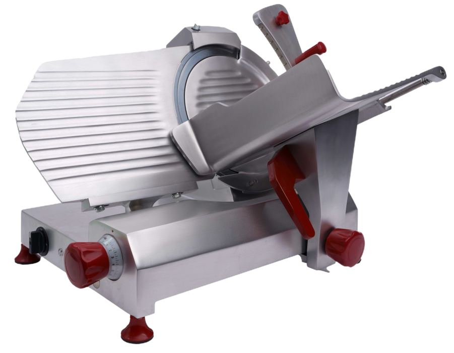 Omcan MS-IT-0300-IP Meat Slicer Belt Driven Red 12 Inch/300mm Blade 0.5 Hp/300 W 110v/60/1 Cetlus