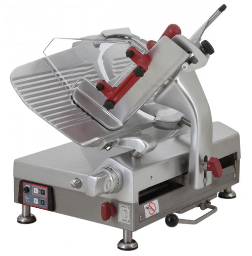 Omcan MS-IT-0330-N Meat Slicer Gear Driven Automatic 13 Inch/330mm 0.6 Hp/450 W 120v/60/1 Cetlus Nsf