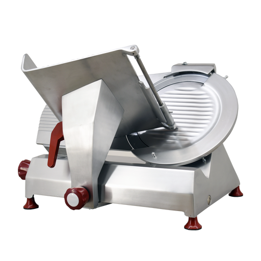 Omcan MS-IT-0350-L Meat Slicer Belt Driven Red 14 Inch/350mm Blade 0.5 Hp/373 W 110v/60/1 Cetlus