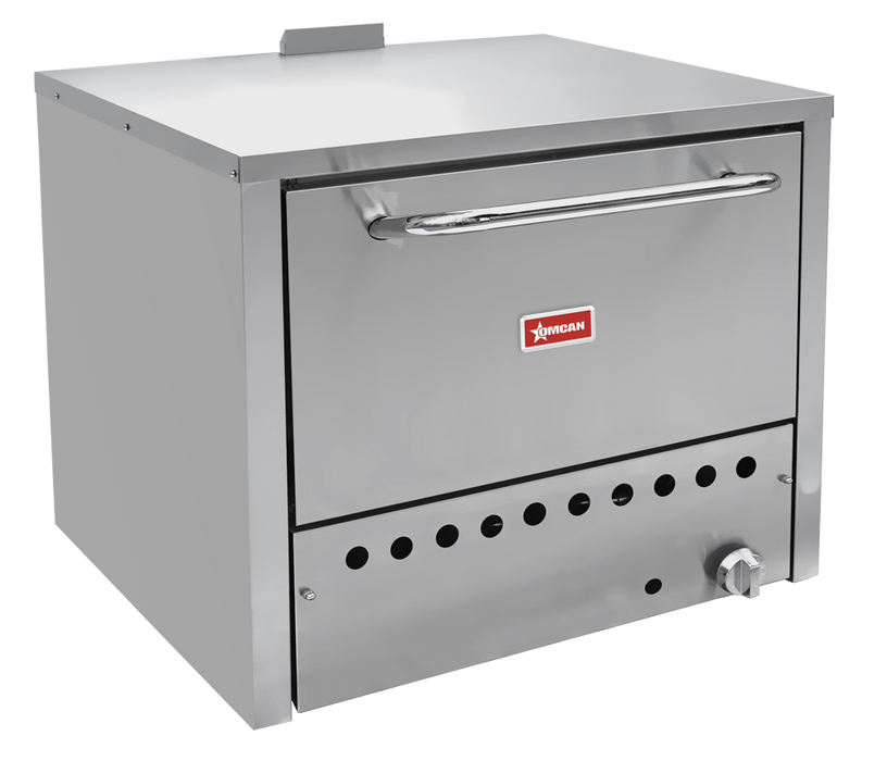 Omcan PE-CN-36P31 Pizza Oven Natural Gas Single Door Chamber Size 31.5x19.6x14.2 In 32,000 Btu Cetlus/etl Sanitation