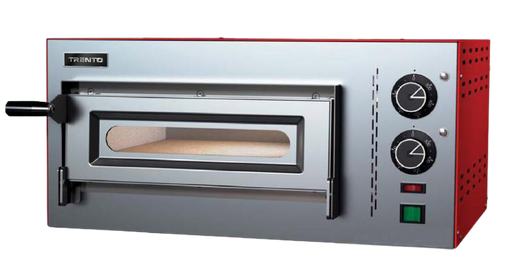 Omcan PE-IT-0005-110V Pizza Oven Compact Series Single Chamber  Dims 13.75 X 13.75 X 3.3  Red 110/60/1 Cqpsus