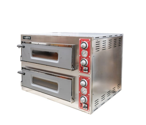 Omcan PE-IT-0038-DS Pizza Oven Entry Max Series Double Chamber Dim 27.5 Inch X 27.5 Inch X 5.9 Inch 220/60/1 Cqpsus