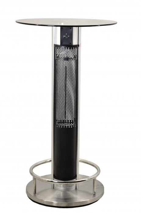 Omcan PH-CN-1100-T Patio Heater With Table 110cm Height With Remote Control 1500w 110/60/1 Cetl/etl