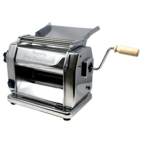 Omcan PM-IT-0037 Pasta Sheeter 8 Inch/210mm Roller Width 10mm Thick 0.25 Hp/190 W 110v/60/1 - New Version Cqpsus